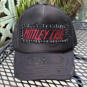 Customized Motley Crue Otto Black Trucker Hat